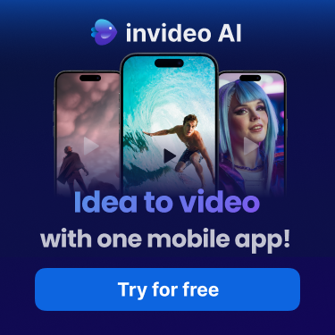 Selection of realistic AI voiceovers in Invideo AI
