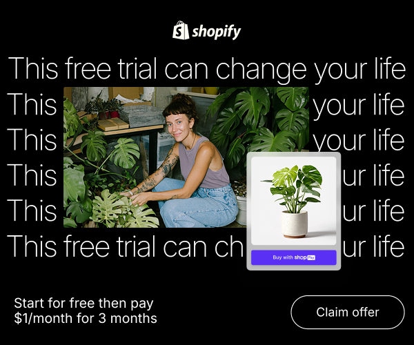 Shopify Free Trial