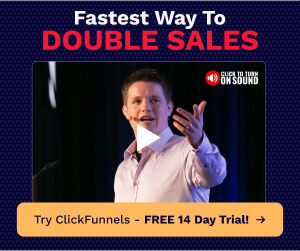 ClickFunnels software dashboard