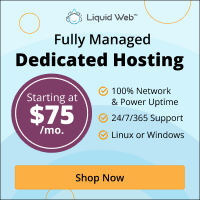 Liquid Web Dedicated Hosting Ad Banner 200 x 200